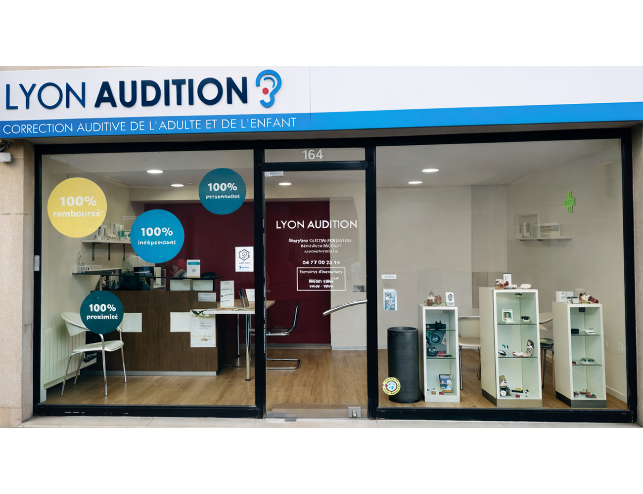 vitrine centre de Lyon audition monplaisir